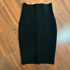 Forever 21 Black Pencil Skirt, Size S